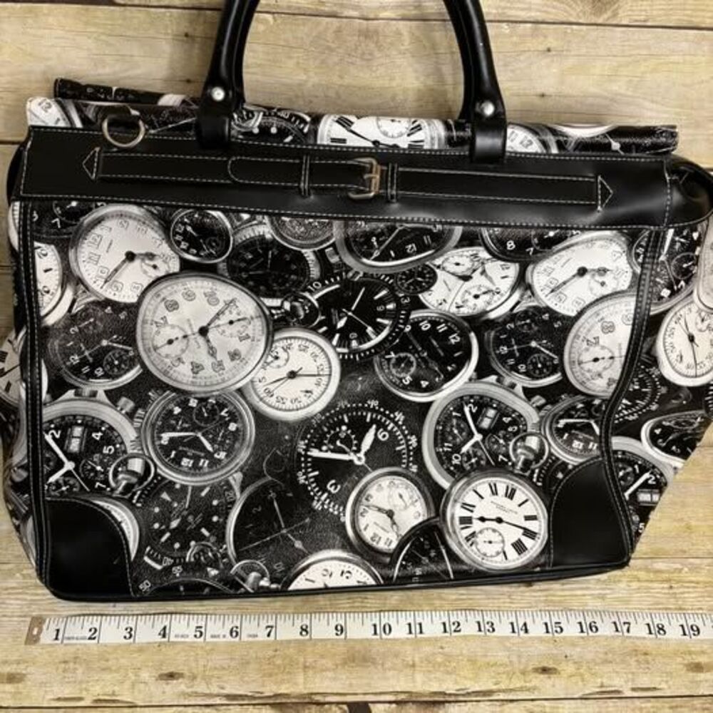 Sidney Love Clocks Print Train Case